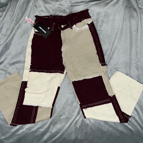 Brand new multi colored denim jeans - Picture 1 of 3